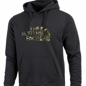 Camo Logo North Face Hoodie